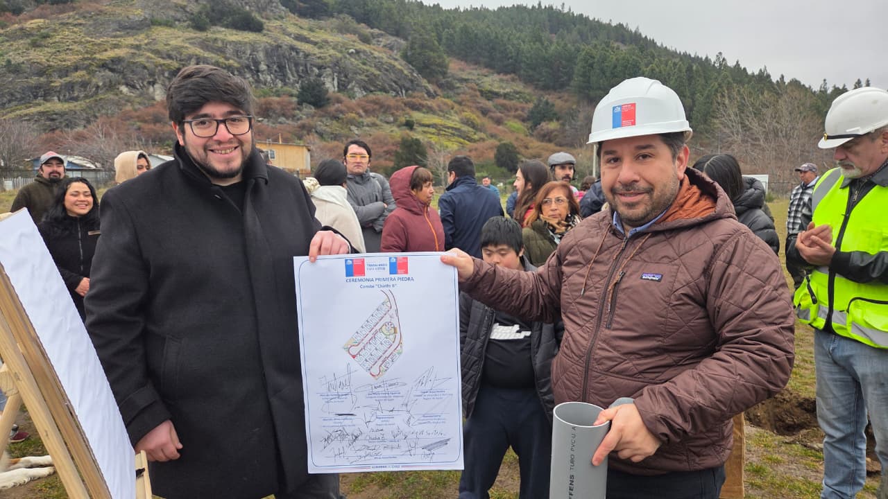 Puerto Río Tranquilo inicia construcción de viviendas para 18 familias tras 21 años de espera